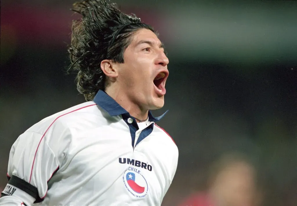Iván Zamorano también hizo goles en los JJOO de Sydney, pero estos no entran en el registro de sus tantos por la Selección, al no ser un torneo FIFA | Getty Images