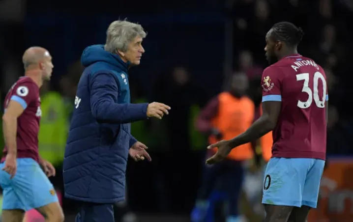 Manuel Pellegrini dirigió a Michail Antonio. Con el Ingeniero, el “30” jugó 48 partidos: anotó ocho goles y regaló seis asistencias. (Foto: Getty Images).