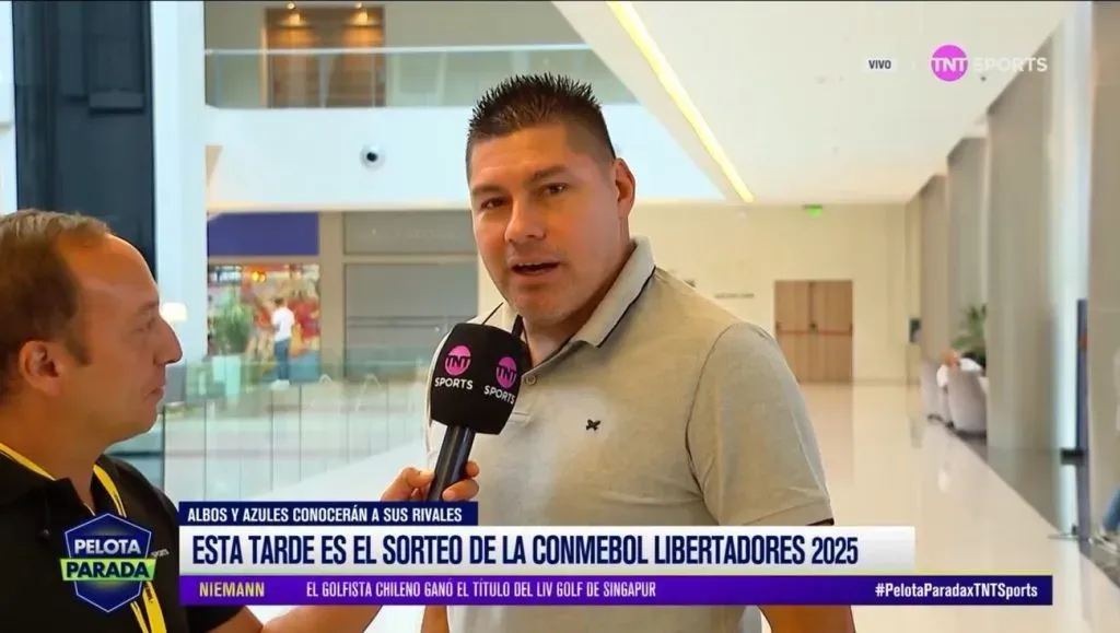 Arnaldo Espínola estuvo en entrevista con TNT Sports.