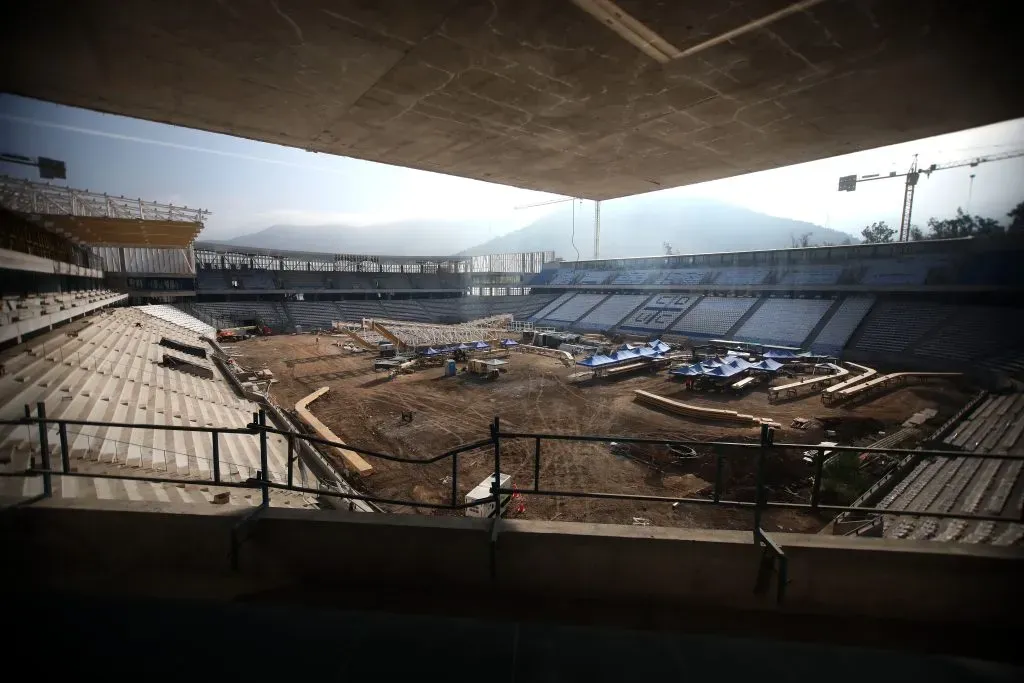 Juan Tagle mencionó semanas atrás que el estadio debería estar listo para julio y que esperan jugar en la 2° fecha de la segunda vuelta del Torneo. (Foto: Javier Salvo/Photosport)