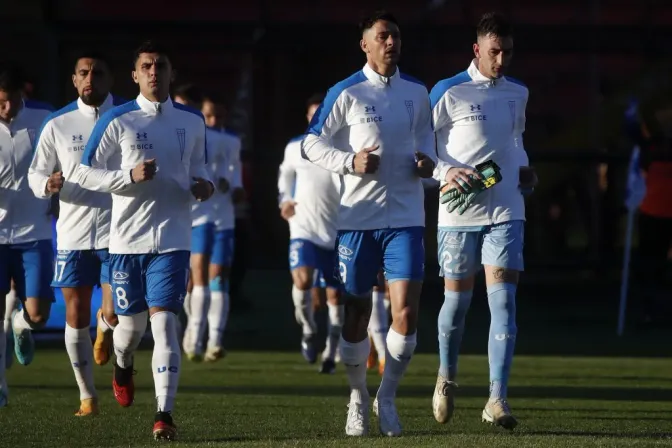 Fernando Zampedri y Nicolás Peranic compartieron en la UC. (Jonnathan Oyarzun/Photosport).