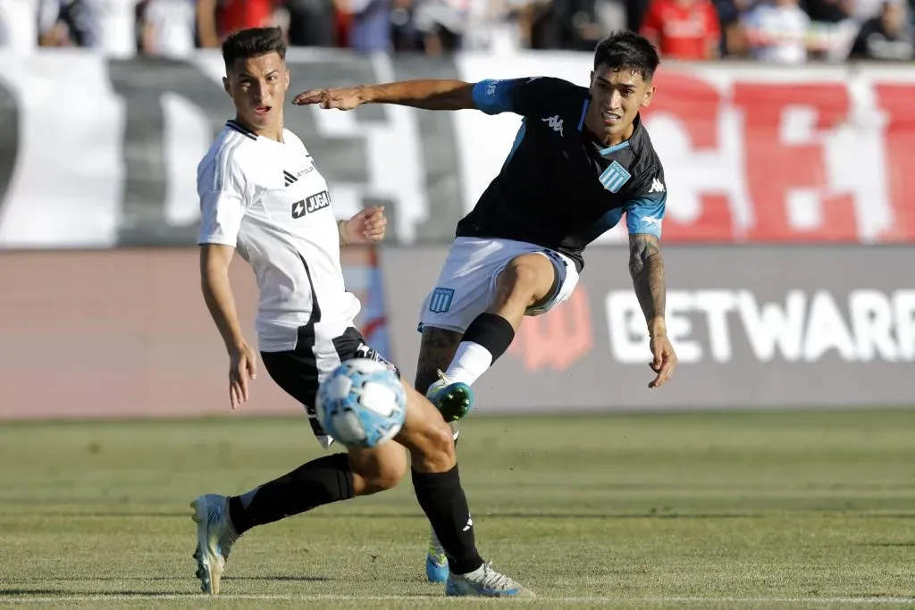 Jonathan Villagra jugó solo partidos amistosos y 45 minutos por Copa Chile en este 2025 con Colo Colo. | Foto: Photosport.