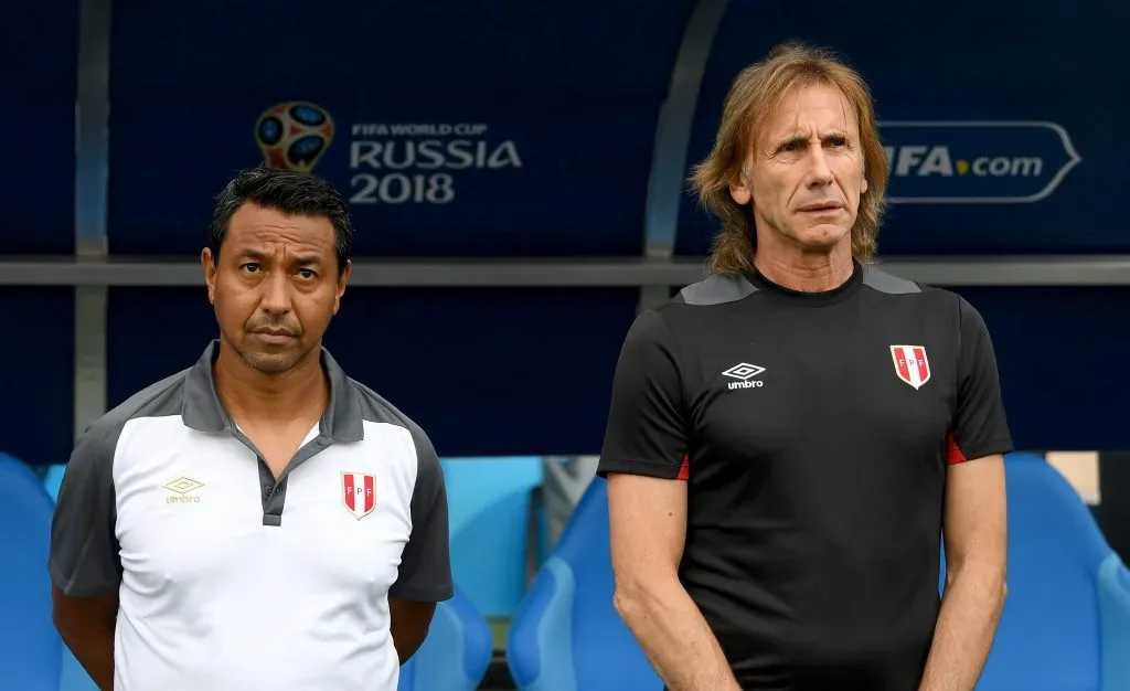 Ricardo Gareca en el Mundial de Rusia 2018. Imagen: Getty