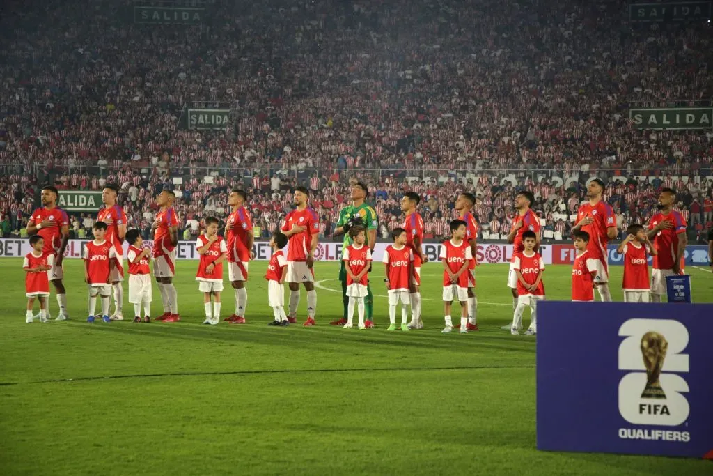 Chile marcha último en la tabla de posiciones de las Eliminatorias al Mundial del 2026. Foto: Angelo Saavedra/Photosport