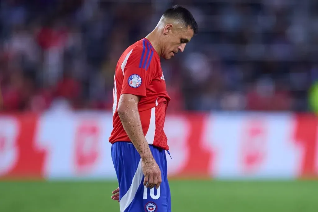 Alexis Sánchez no juega por la selección chilena desde el 29 de junio del 2024. En esa jornada la Roja igualó 0-0 ante Canadá y quedó eliminado de la Copa América. | Foto: Photosport.