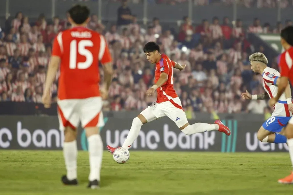 Darío Osorio corre con ventaja para reemplazar a Lucas Cepeda en la selección chilena. | Foto: Photosport.