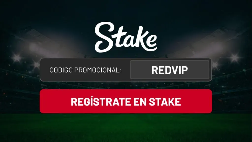 El codigo promocional stake es REDVIP