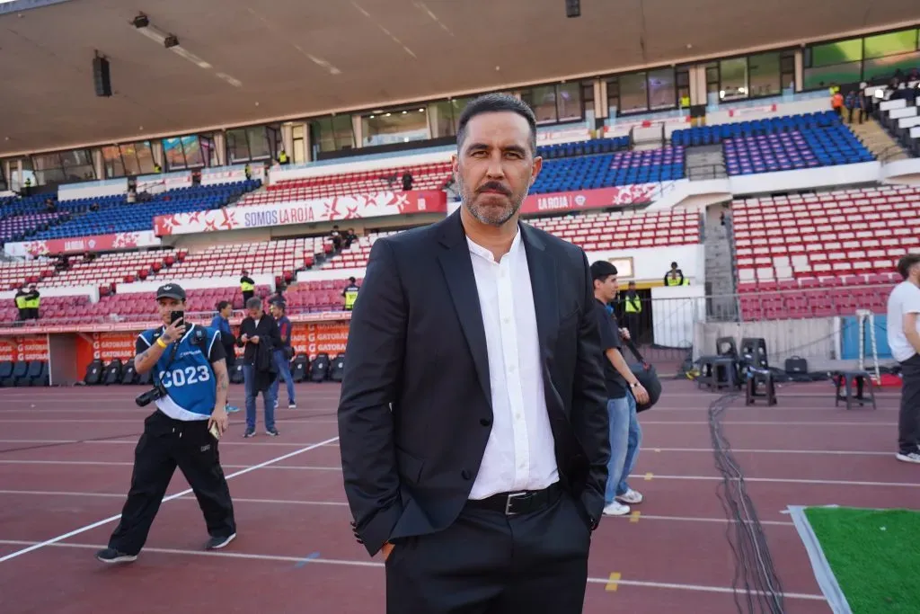 Claudio Bravo en el Estadio Nacional. (Foto: Cristian Cona | RedGol).