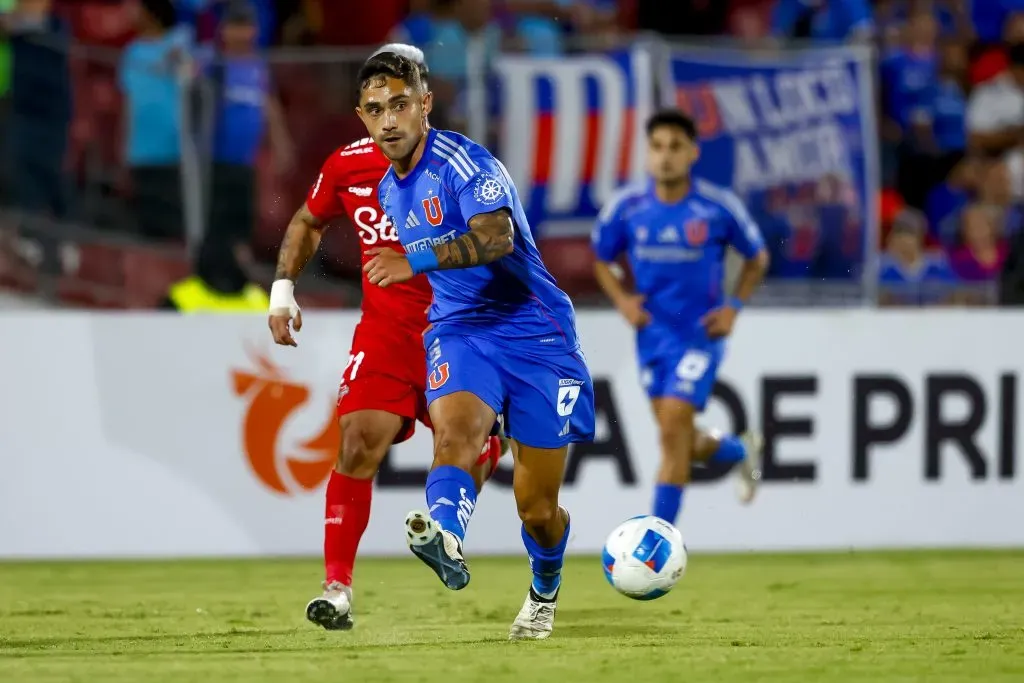 Nicolás Ramírez llegó en el último mercado a U. de Chile. Imagen: Photosport