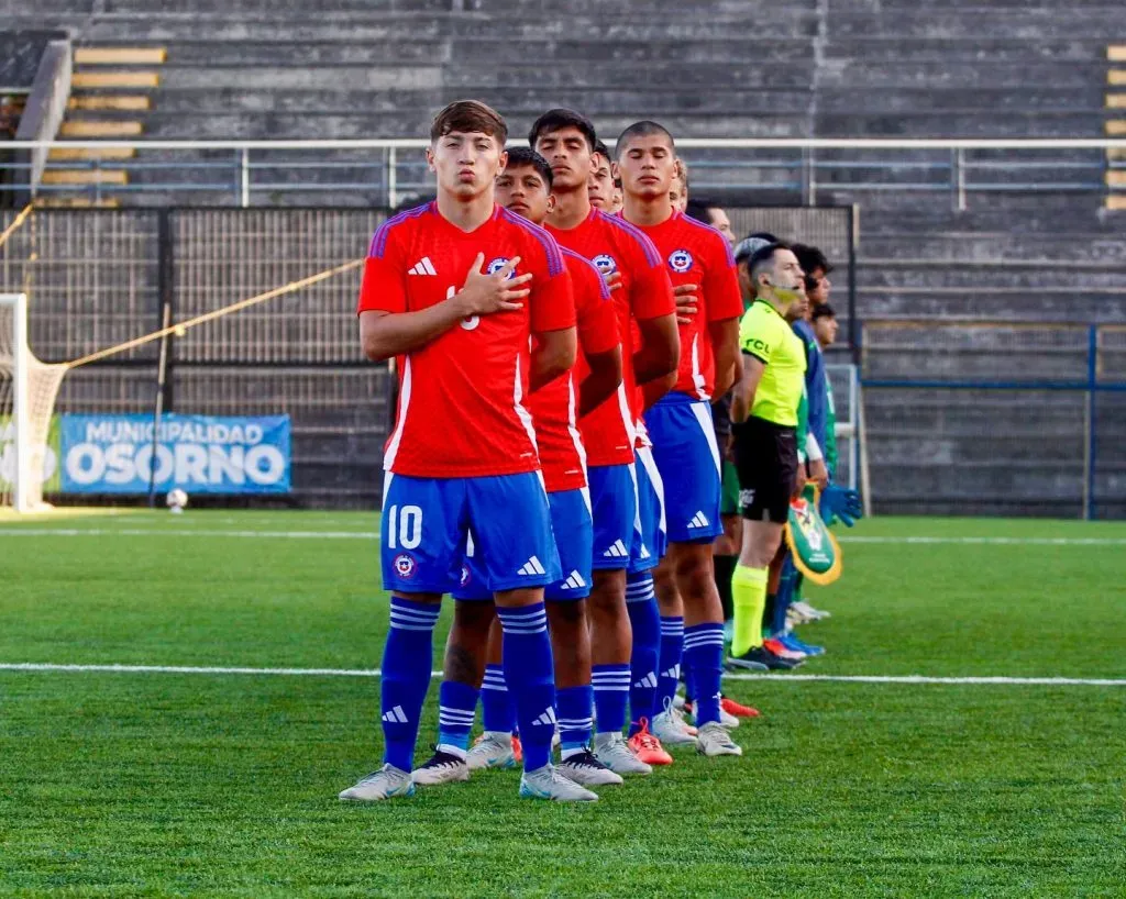 La selección chilena Sub 17 jugará en el Sudamericano ante Colombia, Argentina, Perú y Paraguay. | Foto: Photosport.
