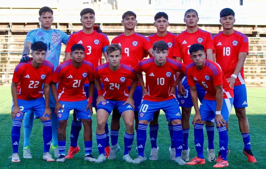 La Roja debuta ante Colombia este jueves en el Sudamericano de la categoría. (Foto: Comunicaciones FFCH.)