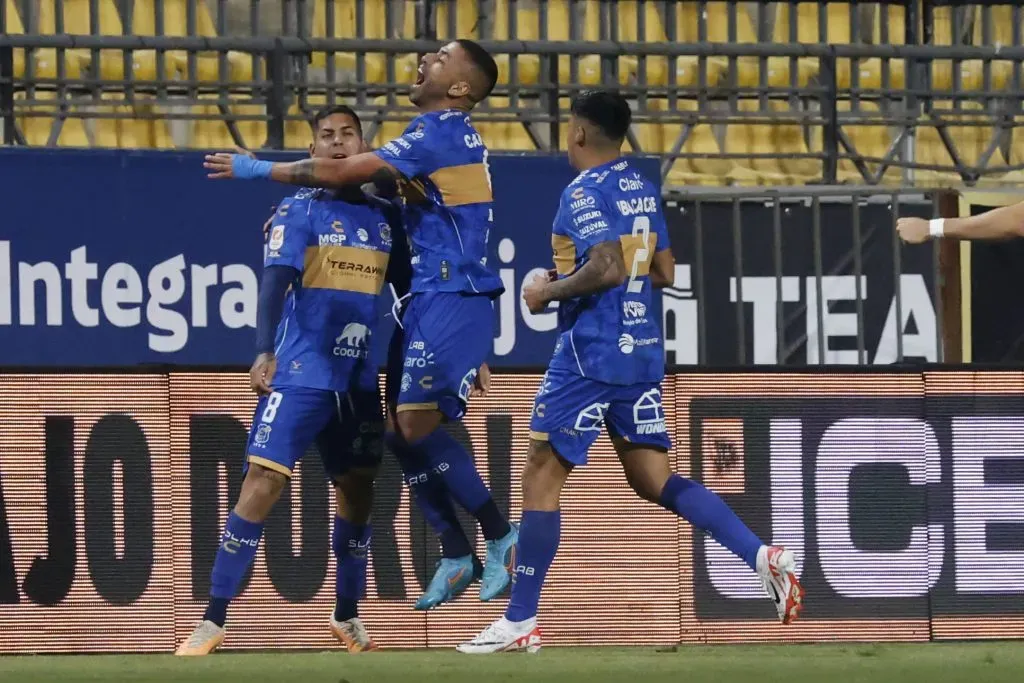 Everton le ganó a la U de local. Foto: Sebastian Cisternas/Photosport