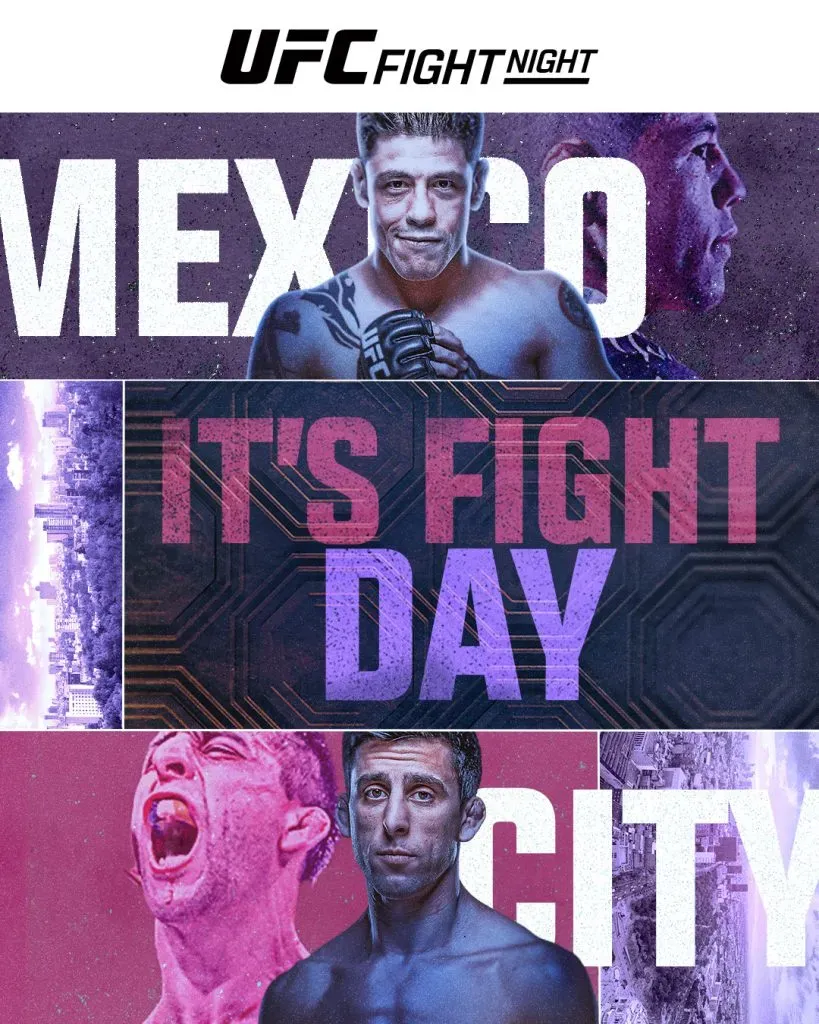 Brandon Moreno y Steve Erceg animan la estelar de UFC México. (Foto: UFC)