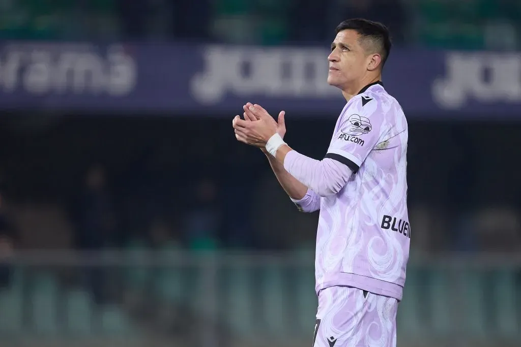 Alexis Sánchez no ha podido sumar ni tampoco demostrar todo lo que ha intentado en su paso por el Udinese. Foto: Emmanuele Ciancaglini/Getty Images.