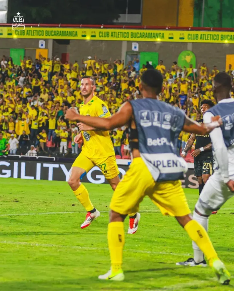 Luciano Pons ahora juega en Atlético Bucaramanga.