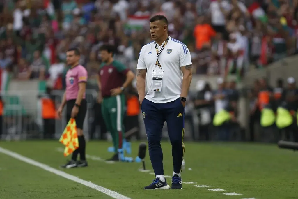 Jorge Almirón en el Maracaná. (Ricardo Moreira/Getty Images).