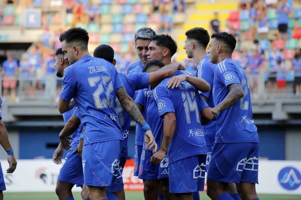 La U tendrá una formación llena de sorpresas en Copa Chile. Foto: Photosport.