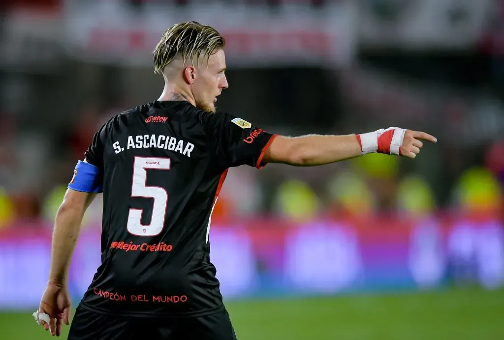 Santiago Ascacíbar, capitán de Estudiantes, suma cuatro anotaciones en 2025 | Getty Images