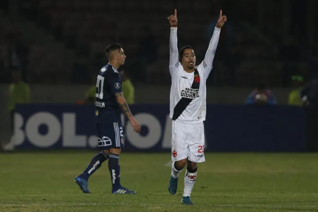 Yago Pikachu también le marcó a la U de Chile en la Copa Libertadores 2018. (Ramon MonroyPhotosport).