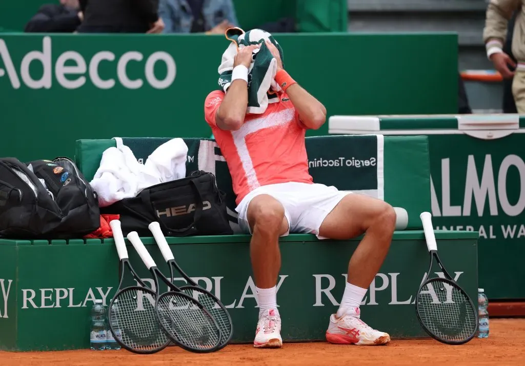 Djokovic no pudo ante la solidez de Tabilo. Imagen: Getty