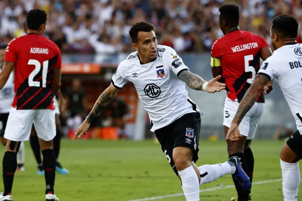 La última vez que Colo Colo le ganó a un club brasileño en el Estadio Monumental fue hace 5 años. Foto: Photosport.