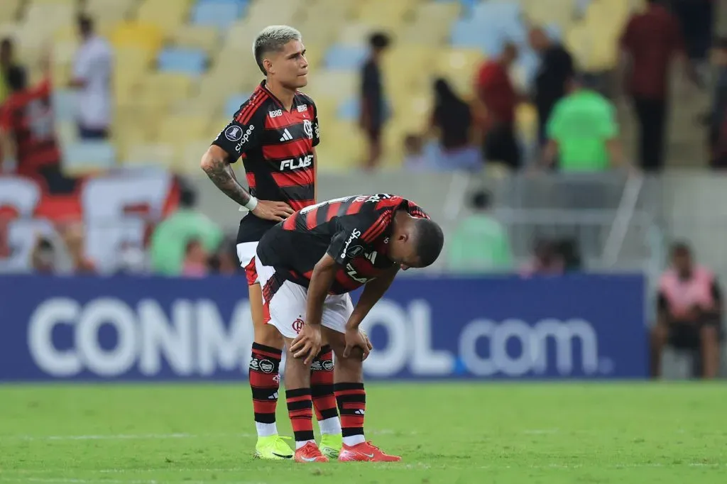 Flamengo perdió ante Central Córdoba en el Maracaná en la Copa Libertadores. (Photo by Buda Mendes/Getty Images)
