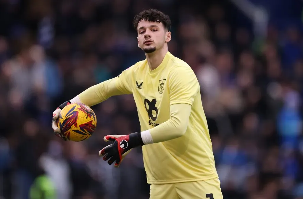 James Trafford ha tenido una gran campaña en el Burnley. (Ryan Pierse/Getty Images).