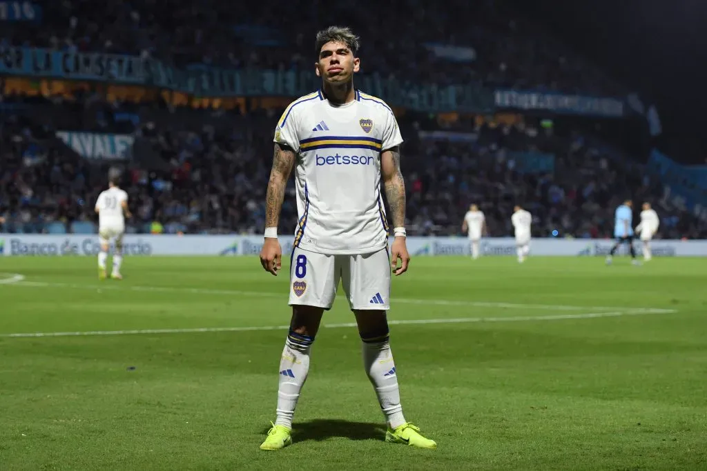 Carlos Palacios celebrando en Córdoba. (Photo by Hernan Cortez/Getty Images)