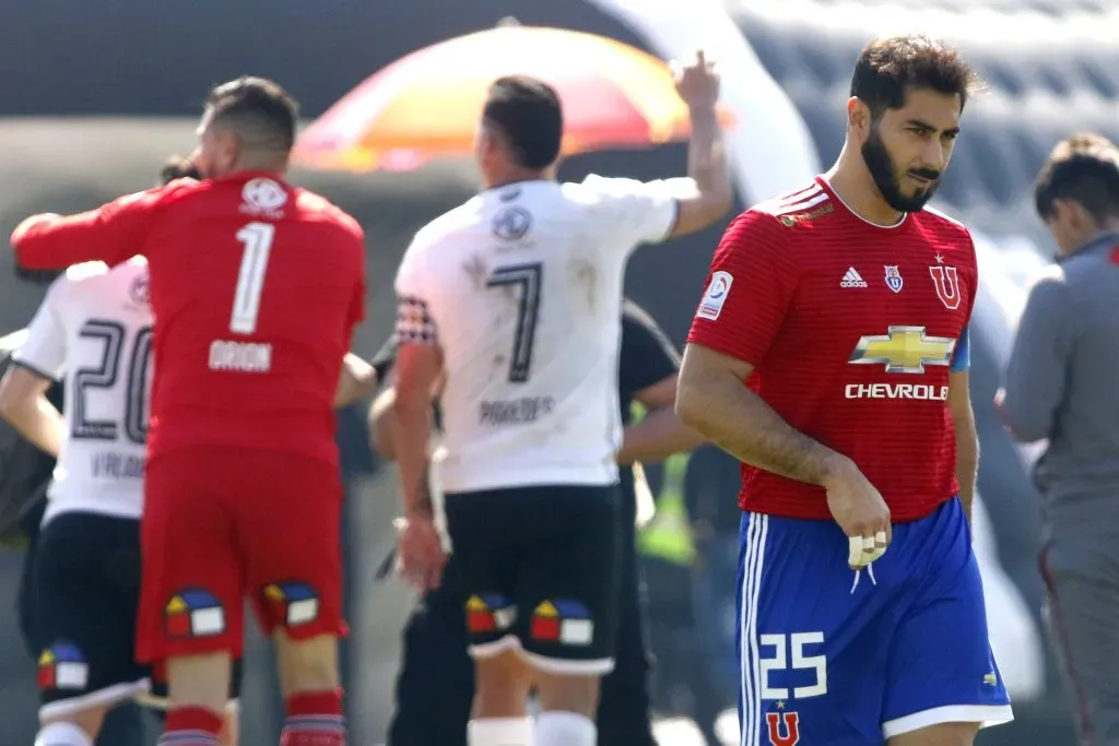 Johnny Herrera repasó un Superclásico que para muchos albos y albas es imborrable. (Ramon Monroy/Photosport).