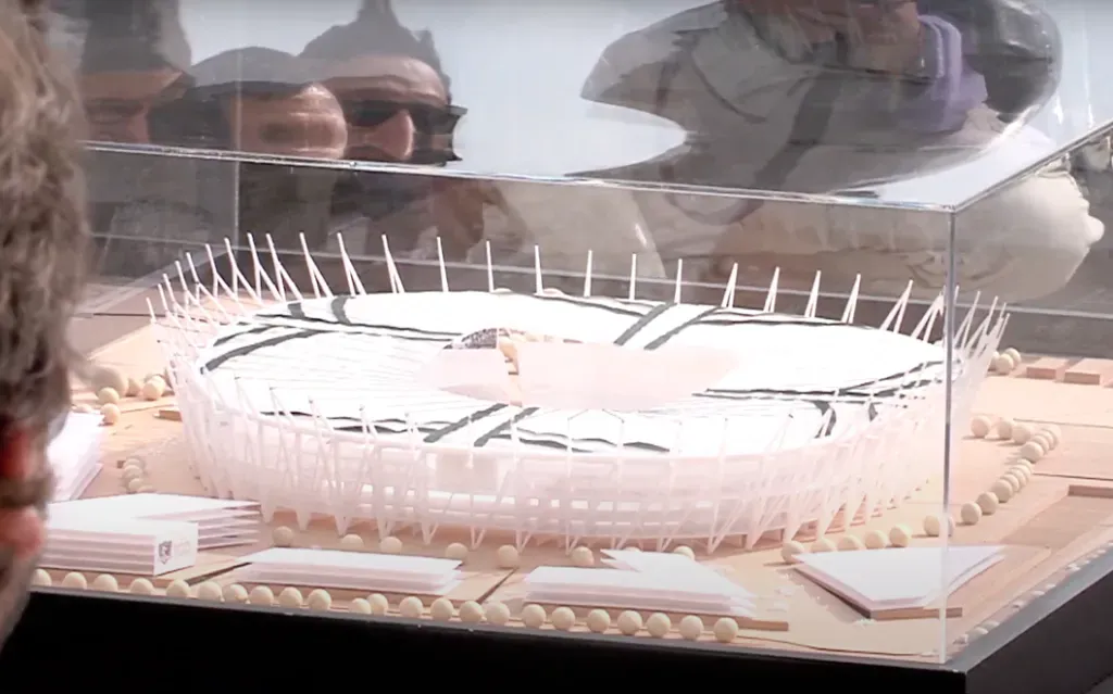 Así es la maqueta del nuevo Estadio Monumental