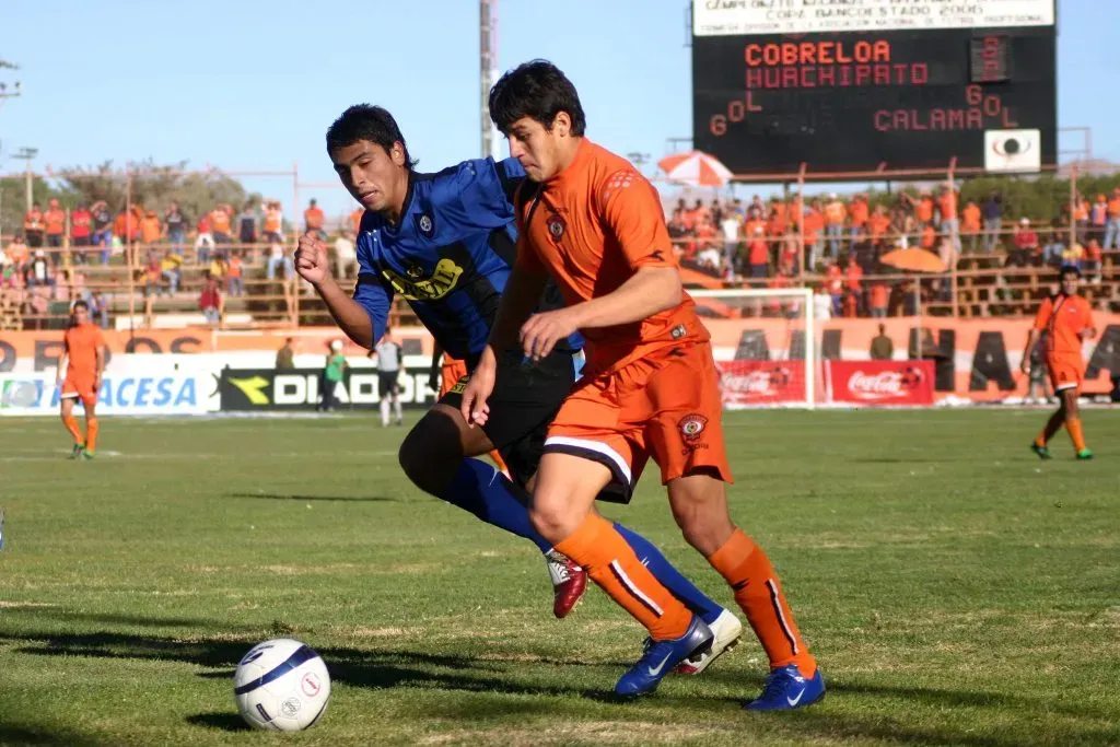Alexis Sánchez en el Torneo Apertura 2006 ante Huachipato. (CALAMA. CHILE PHOTOSPORT).