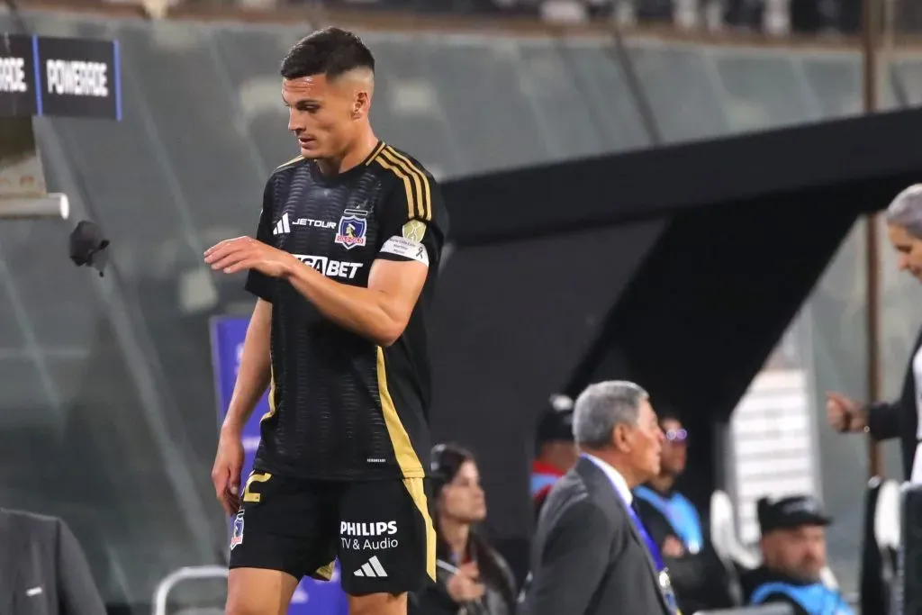 La frustración del contrariado Lucas Cepeda. (Jonnathan Oyarzun/Photosport).