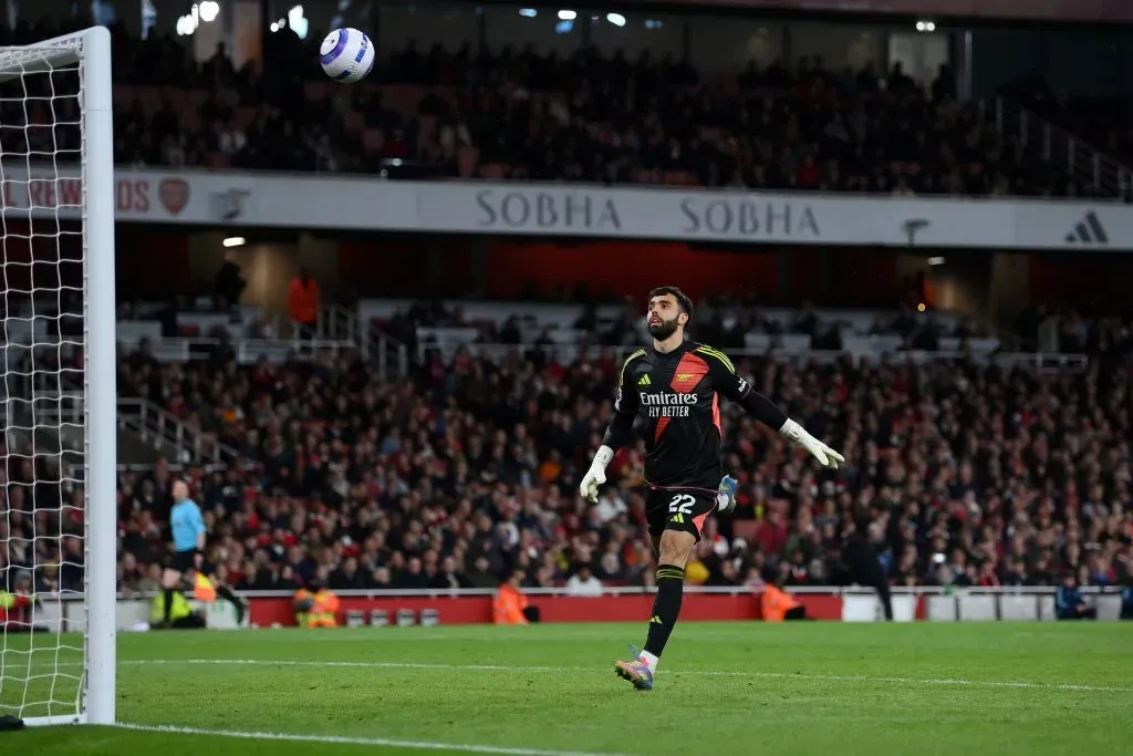 Arsenal dejó escapar la chance de seguir peleando la Premier League ante el Crystal Palace (Photo by Justin Setterfield/Getty Images)