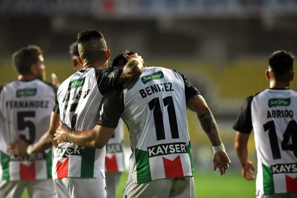 Palestino viene de ganarle a Cruzeiro. Foto: Alejandro Pizarro Ubilla/Photosport