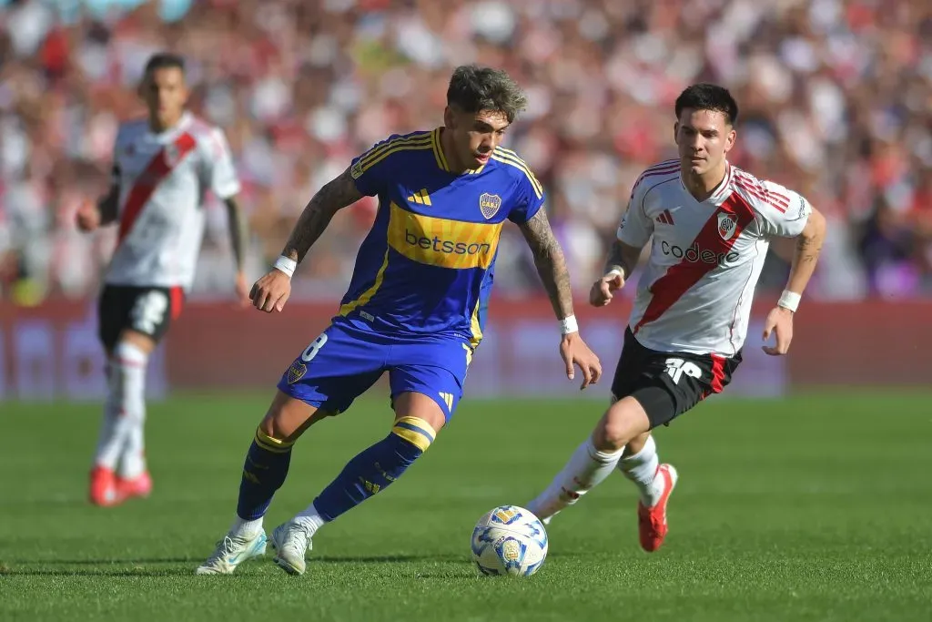 Carlos Palacios fue criticado. (Marcelo Endelli/Getty Images).