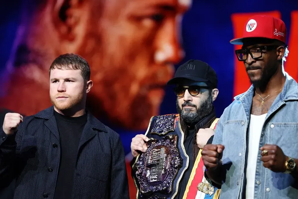 ‘Canelo’ Álvarez se enfrenta a William Scull el sábado 3 de mayo en Arabia Saudita. (Foto: Sarah Stier/Getty Images)