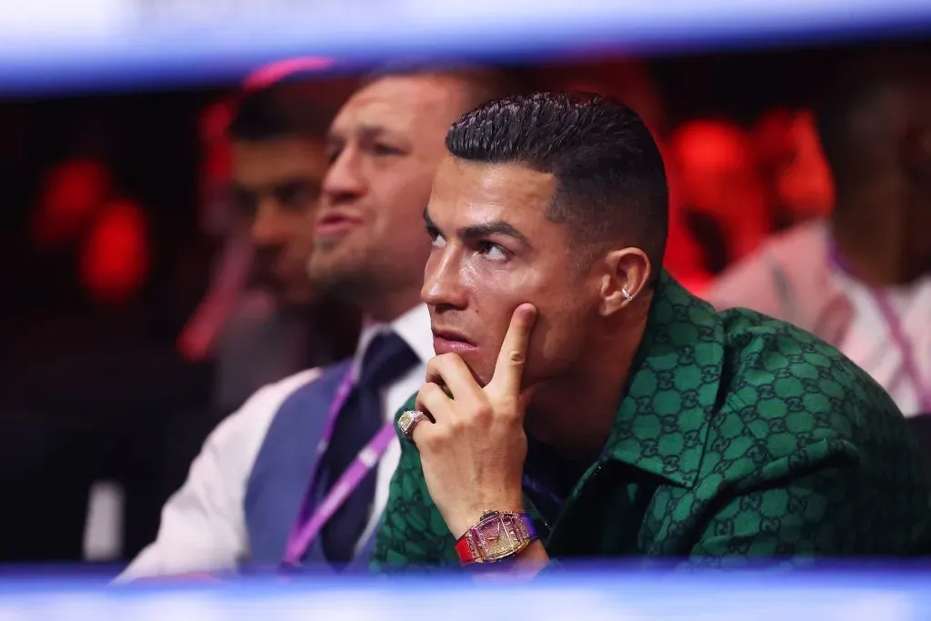 Cristiano Ronaldo es fanático de los eventos de boxeos. (Foto: Richard Pelham/Getty Images)