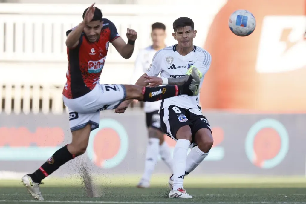 Esteban Pavez no dejó a nadie afuera de sus críticas tras la derrota de Colo Colo con Limache. Foto: Photosport.