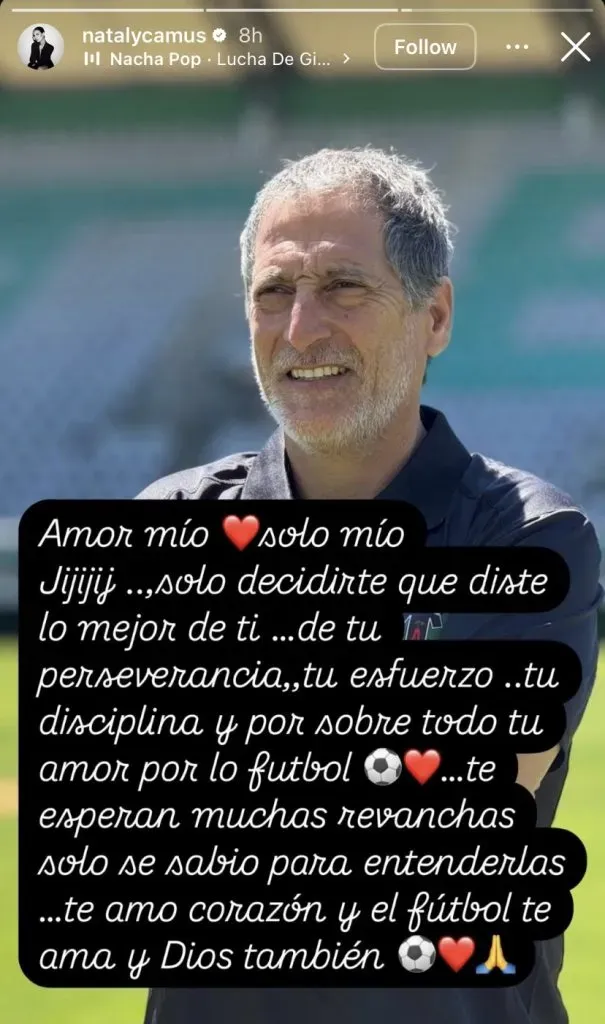 El último mensaje de la pareja de Mario Salas | Instagram