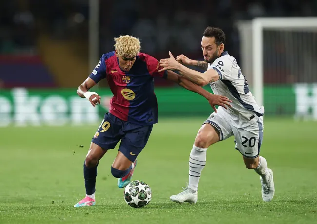 En el duelo de ida que se jugó en España, terminó con un empate 3-3 entre Barcelona e Inter de Milán – Getty