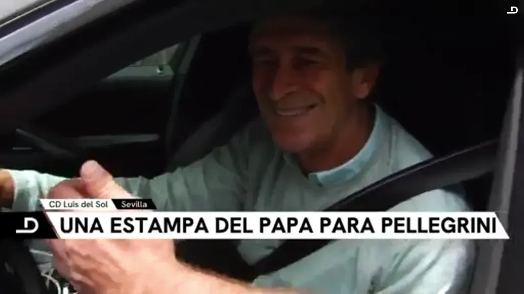 Pellegrini ya recibe la imagen creada por los fanáticos.