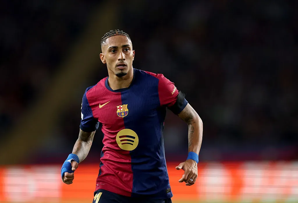 Raphinha es uno de los jugadores del Barcelona que ha usado vendajes – Getty Images
