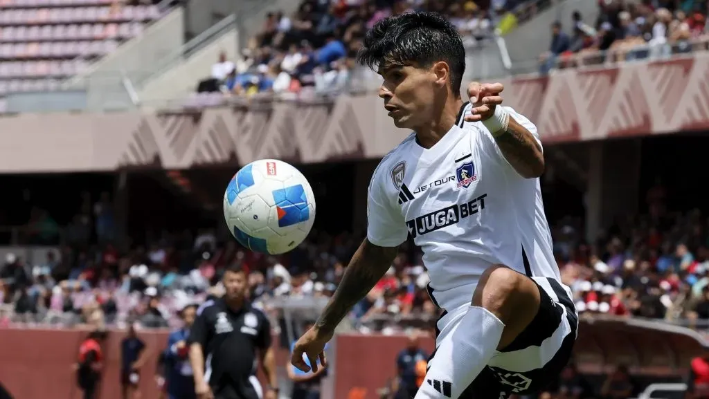 Erick Wiemberg es otro de los que se metió en los últimos ensayos de la formación de Colo Colo ante Fortaleza. Foto: Photosport.