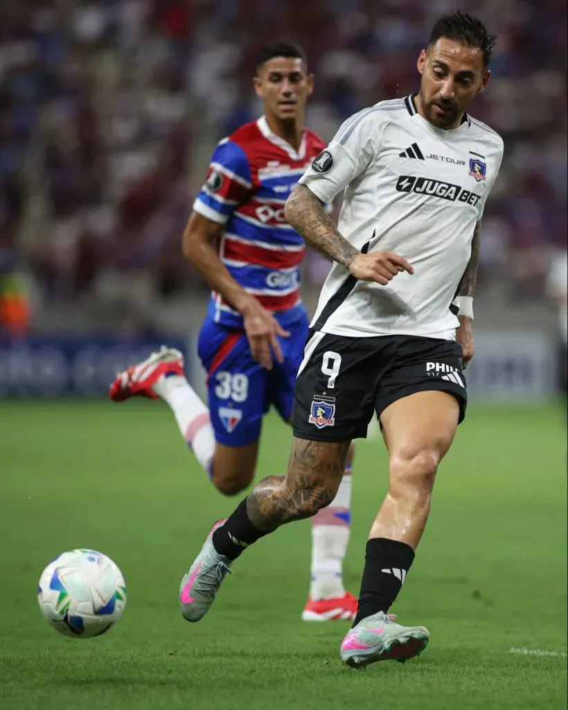 Colo Colo no vio una ante Fortaleza y se lleva una goleada dolorosa en Copa Libertadores. Foto: Colo Colo.