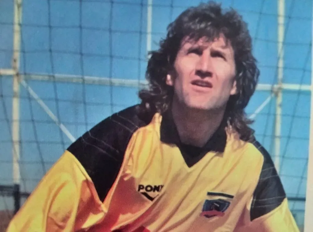 Daniel Morón hizo que el amarillo sea el color definitivo para los arqueros de Colo Colo. | Foto: Archivo.