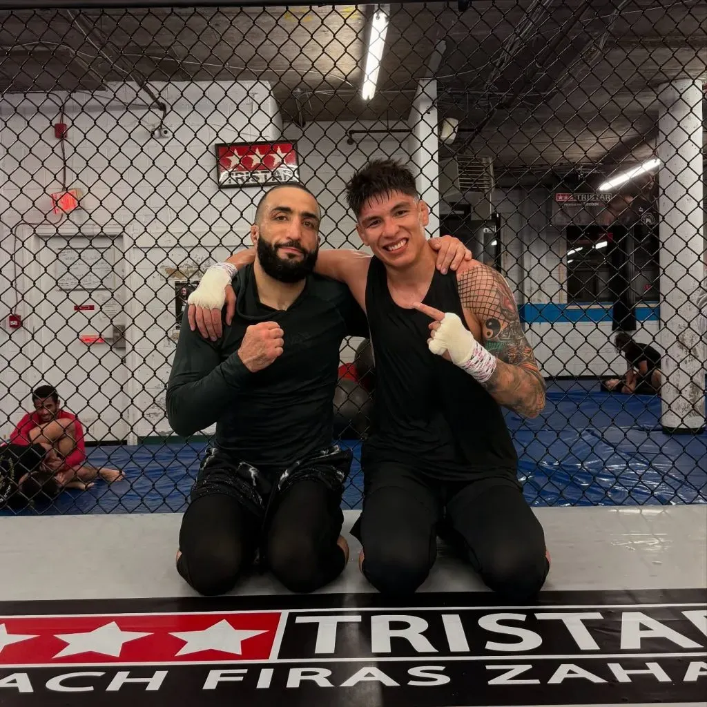 Belal Muhammad es uno de los grandes amigos de ‘La Jaula’ Bahamondes en UFC. (Foto: Instagram bullyb170)
