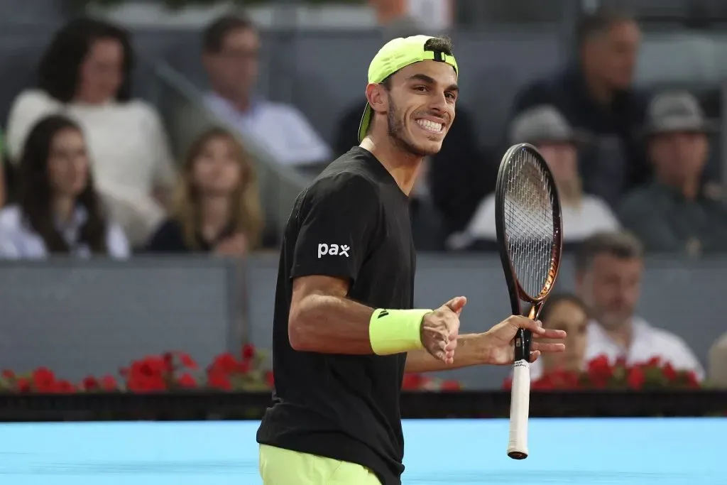 Francisco Cerúndolo en el Masters de Madrid 2025 (Getty Images).