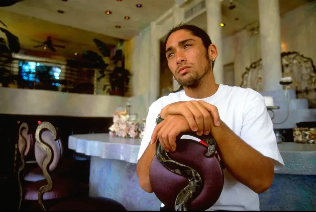 Marcelo Ríos en sus inicios como jugador profesional. Foto: Getty