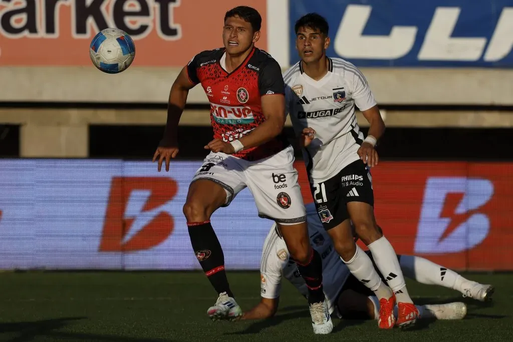 Erick Wiemberg terminó con una lesión ante Deportes Limache. (Andres Pina/Photosport).