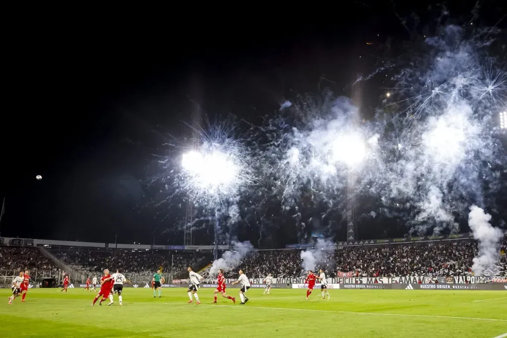 Los hinchas del Cacique no acompañaron para nada en esta visita de la Conmebol al Monumental. | Foto: Photosport.